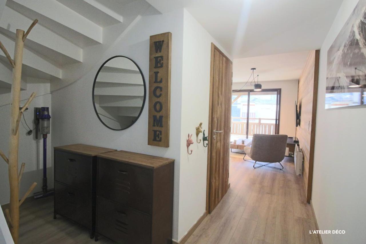 Magnifique T5 Duplex De Grand Standing 120M2 Neuf Classe 4 Etoiles Pour 8 Personnes En Plein Centre De Saint-Lary-Soulan Exterior foto