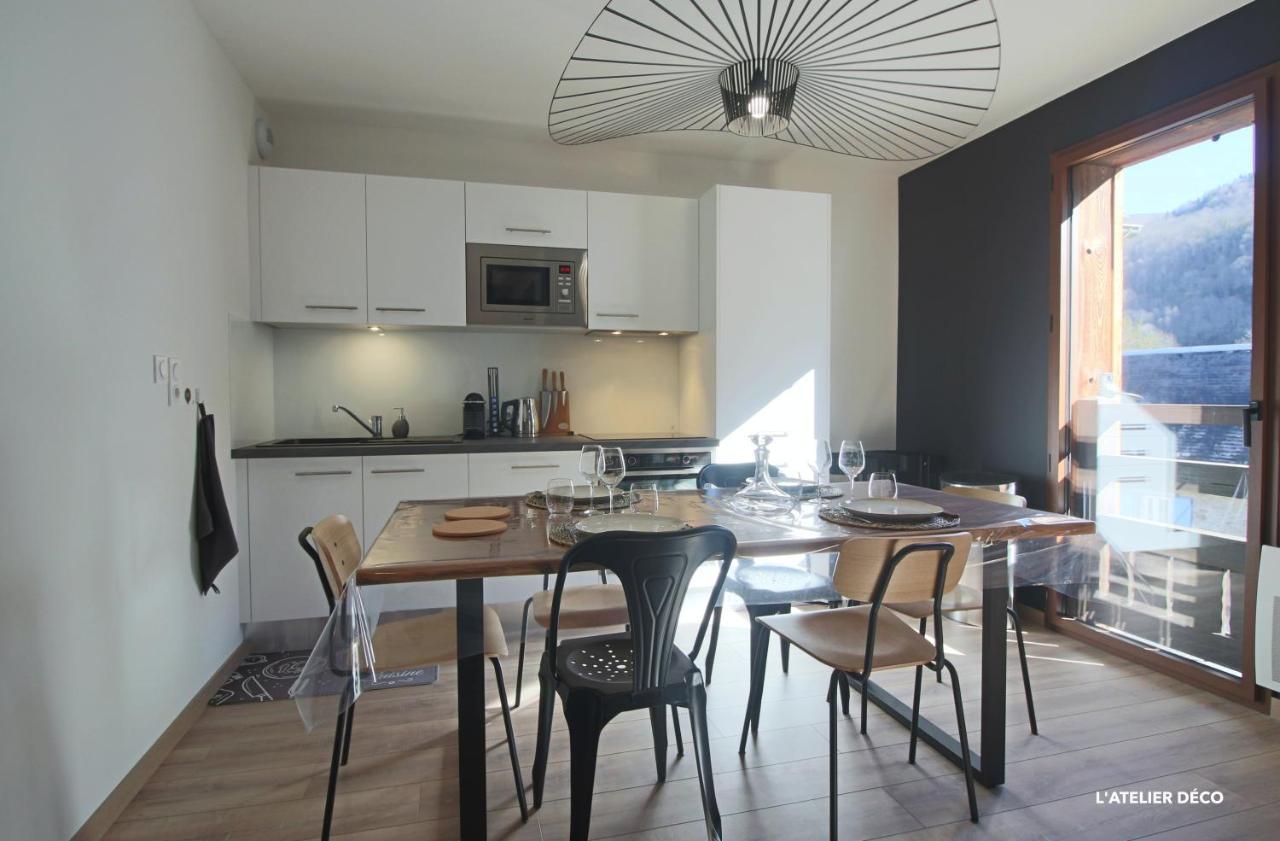 Magnifique T5 Duplex De Grand Standing 120M2 Neuf Classe 4 Etoiles Pour 8 Personnes En Plein Centre De Saint-Lary-Soulan Exterior foto