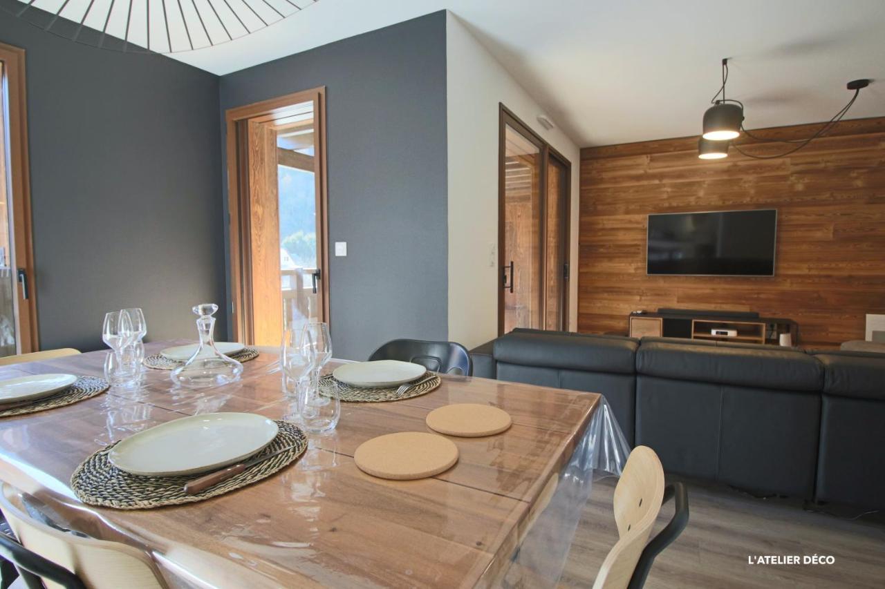 Magnifique T5 Duplex De Grand Standing 120M2 Neuf Classe 4 Etoiles Pour 8 Personnes En Plein Centre De Saint-Lary-Soulan Exterior foto